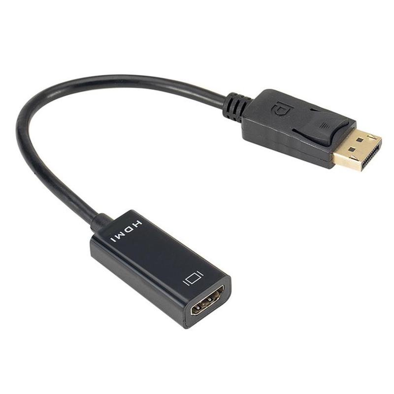 Factory direct sales of large DP to HDMI adapter cable with small housing, DP to HDMI conversion cable, 1080P.